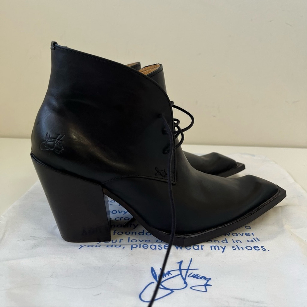 John Fluevog SWORDFISH HI SURREALIST PIZZA Size 7 - Picture 6 of 13